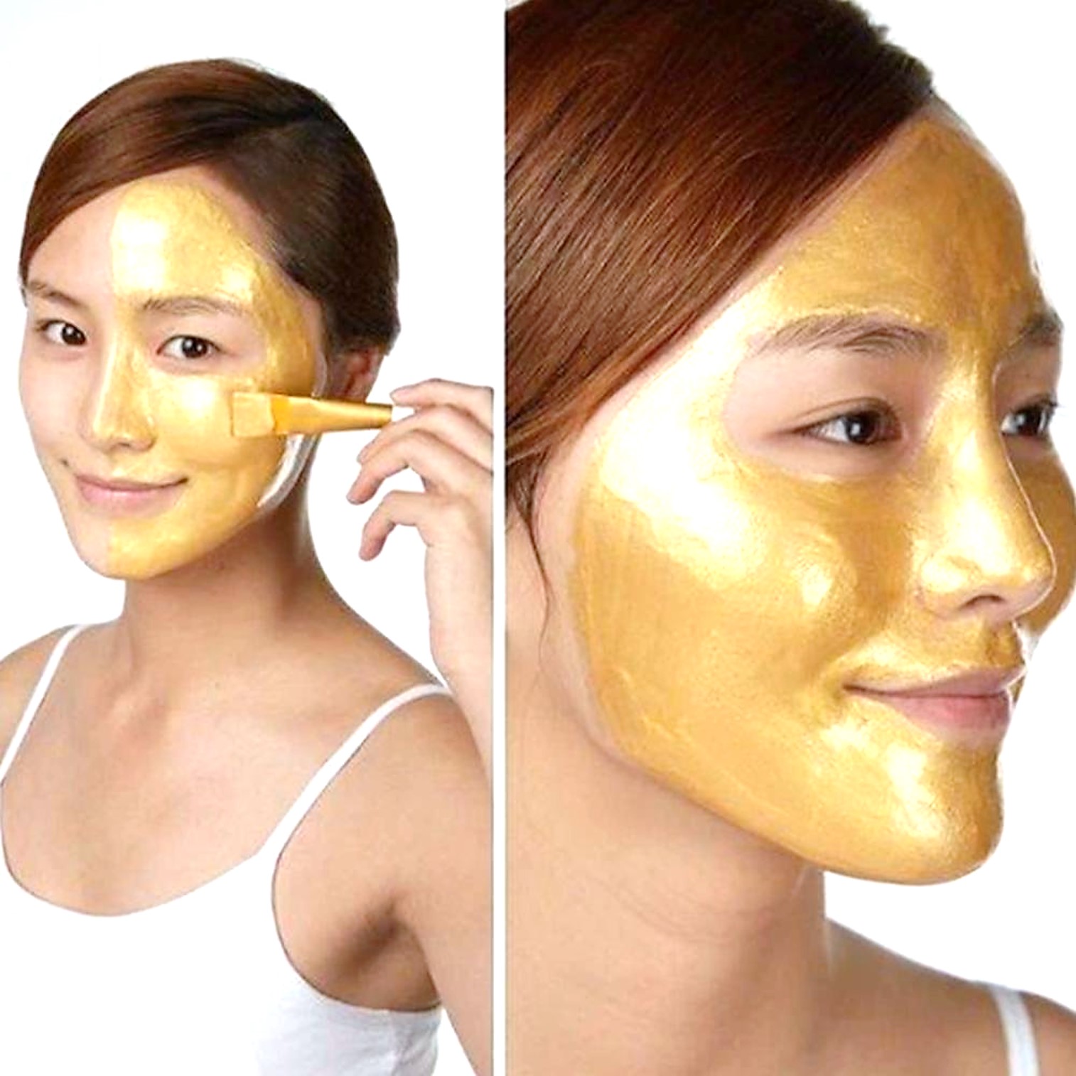 3W CLINIC Collagen Luxury Gold Peel Off Pack 100g มาส์คหน้าทองคำเพื่อผิวหน้าขาวเนียนใสสูตรพรีเมี่ยมจากเกาหลี