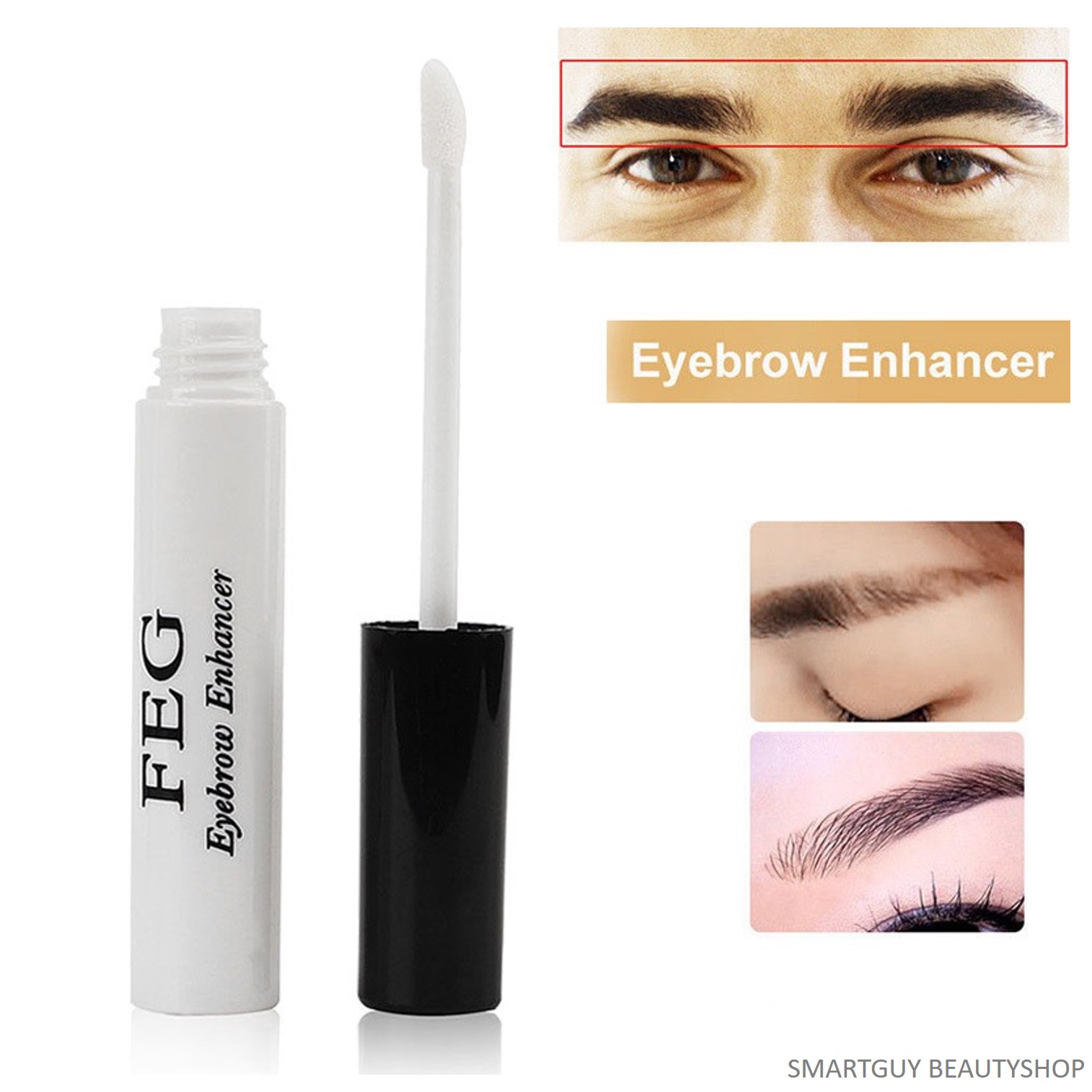 FEG Eyebrow Enhancer Growth Treatment Serum 3ml เซรั่มบำรุงและกระตุ้นการขึ้นใหม่ของคิ้วได้อย่างเป็นธรรมชาติ