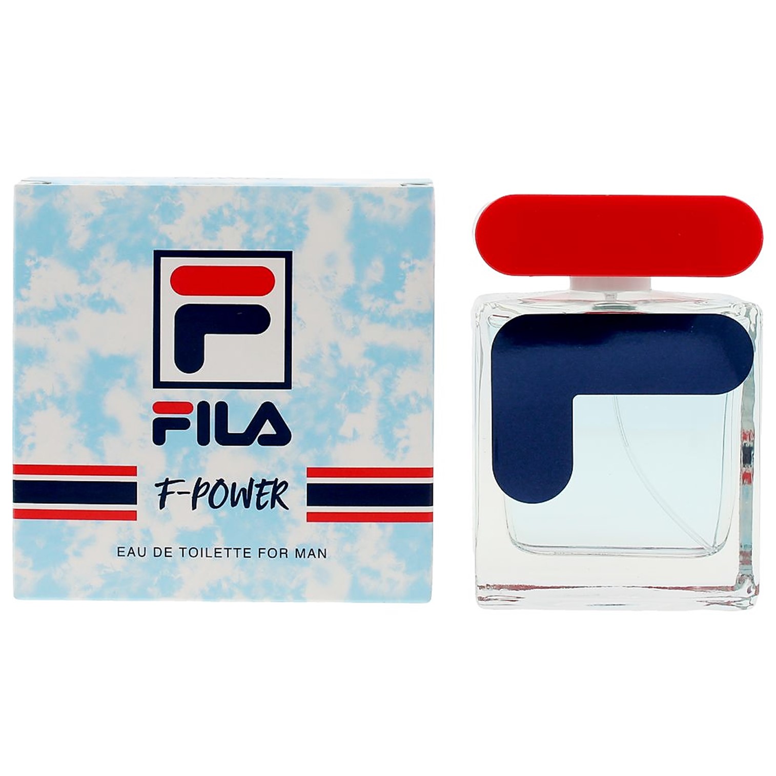 FILA F-Power EDT For Man 100ml น้ำหอมสำหรับผู้ชายกลิ่นหอมสปอร์ตสดชื่นสินค้าลิขสิทธิ์แท้นำเข้าจากต่างประเทศพร้อมส่ง
