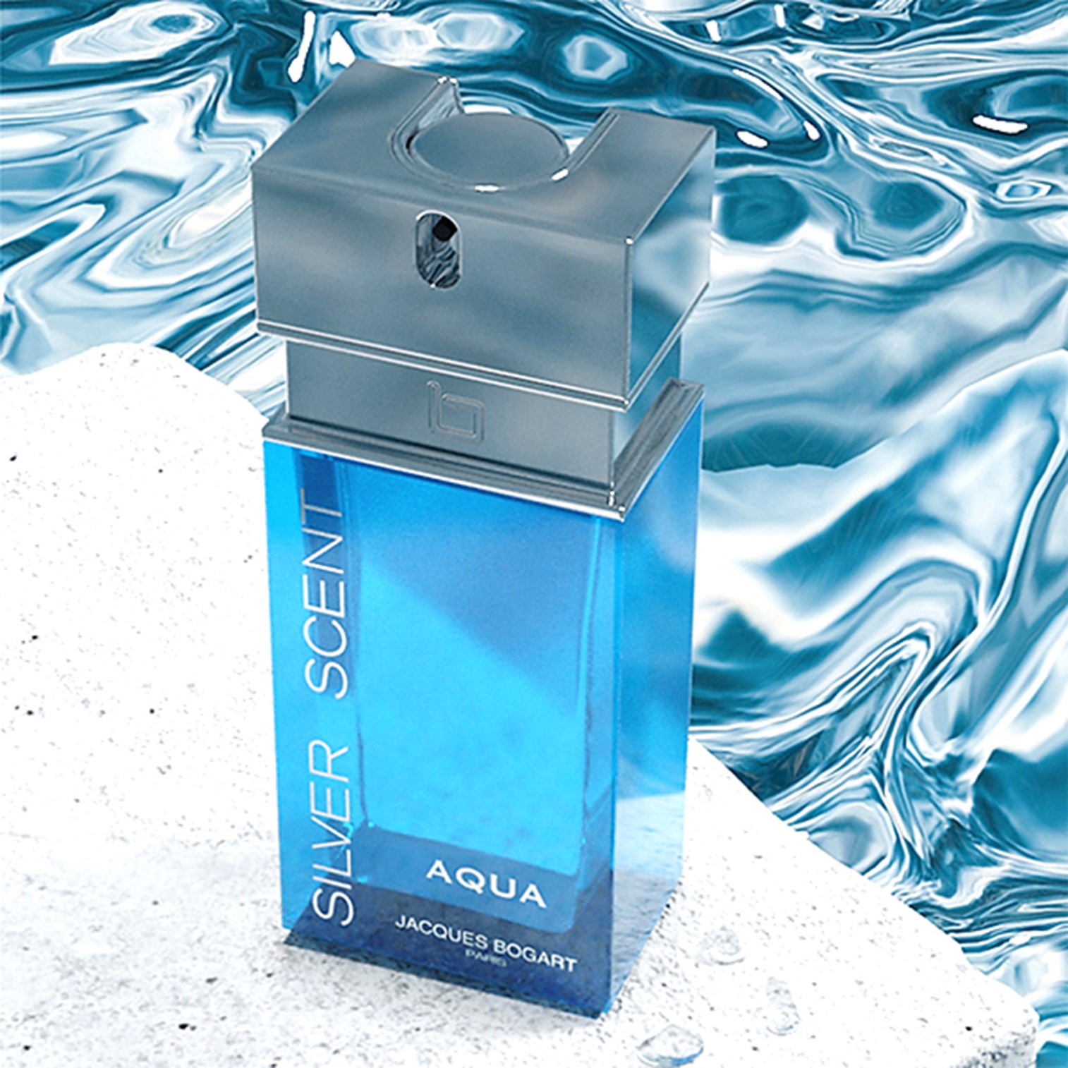 Jacques Bogart Silver Scent Aqua Eau de Parfum 100ml น้ำหอมผู้ชายกลิ่นสดชื่นรุ่นพิเศษลิขสิทธิ์แท้นำเข้าจากออสเตรเลียของแท้พร้อมส่ง