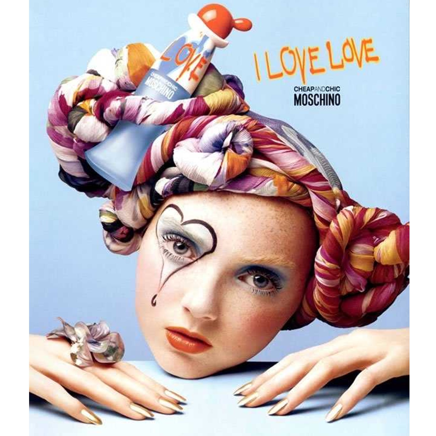 MOSCHINO I LOVE LOVE FOR WOMEN BY MOSCHINO EAU DE TOILETTE 100ml น้ำหอมผู้หญิงกลิ่นหอมหวานหรูหราเซ็กซี่จากมอสชิโน่