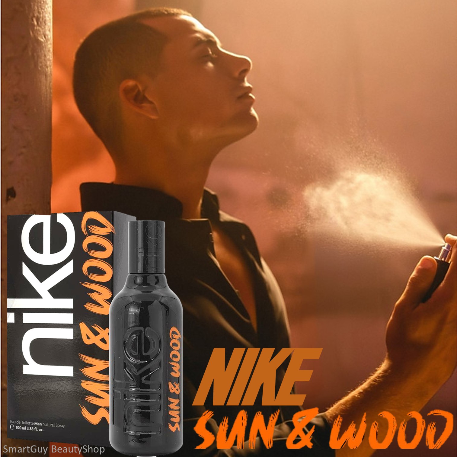 Nike Sun&Wood for Men Eau De Toilette 100ml น้ำหอมผู้ชายกลิ่นหอมใหม่สุดพิเศษรับประกันลิขสิทธิ์แท้นำเข้าจากออสเตรเลียพร้อมส่ง