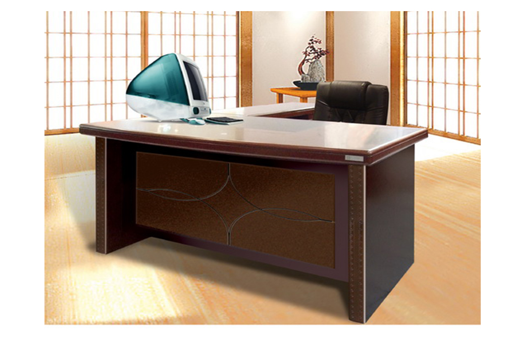 โต๊ะทำงานผู้บริหาร รุ่น Enjoy ขนาด 1.40 เมตร / Executive Desk with L shape size 1.40 m.
