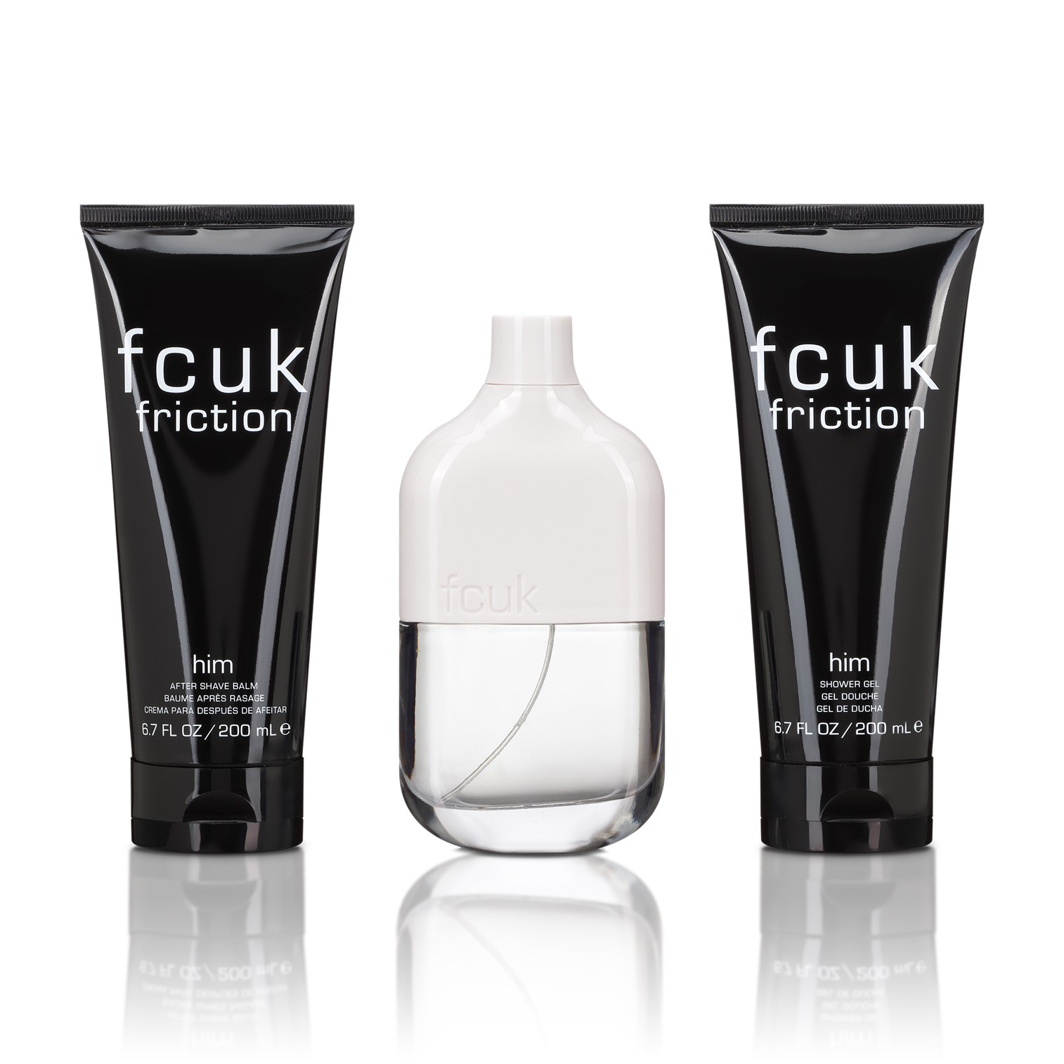 FCUK Friction Him Eau De Toilette 100ml Special Gift Set เซ็ตน้ำหอมสำหรับผู้ชายในบ็อกซ์เซ็ตสุดพิเศษสินค้านำเข้ารับประกันลิขสิทธิ์แท้จากออสเตรเลียพร้อมส่ง