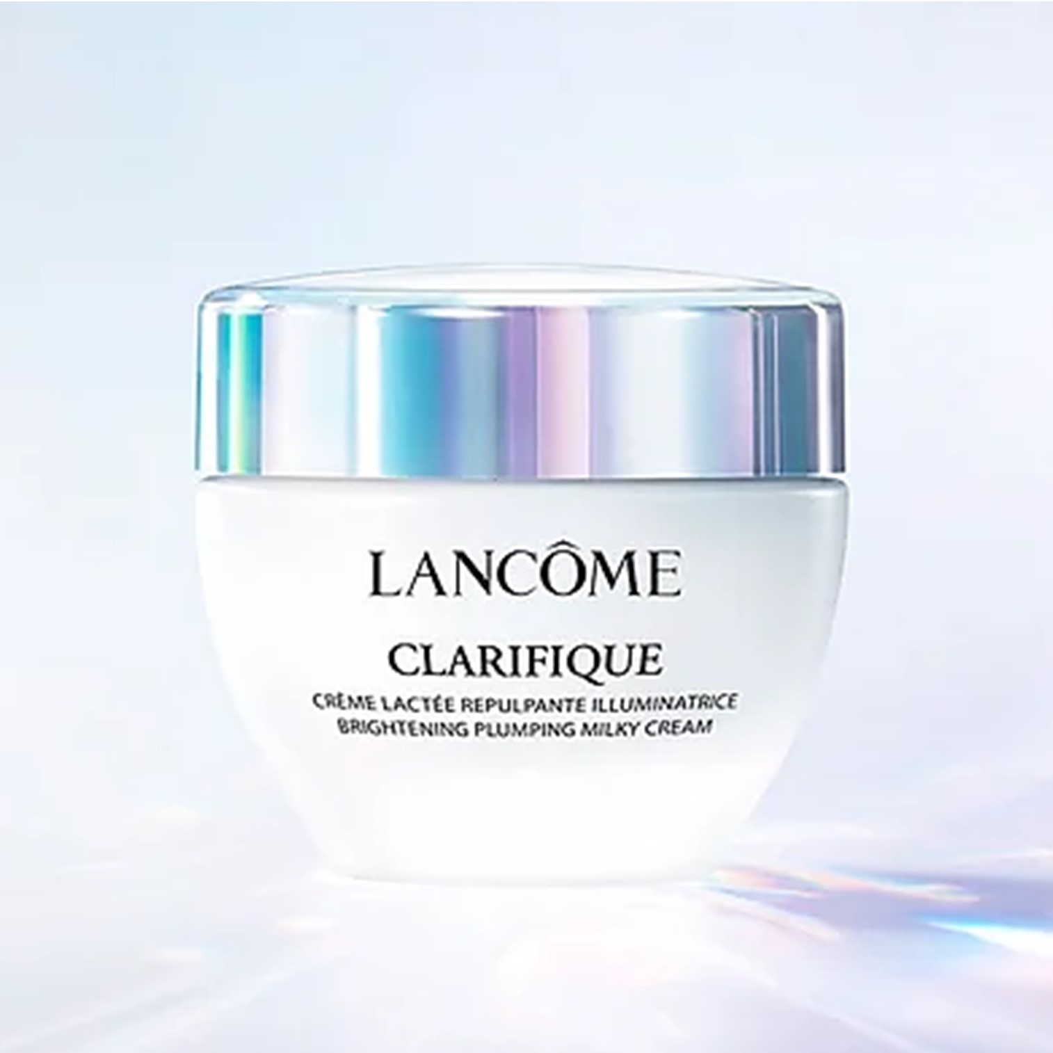 Lancôme Clarifique Brightening Plumping Milky Cream 50ml ครีมบำรุงผิวหน้าสูตรพรีเมี่ยมเพื่อผิวหน้ากระจ่างใสแลดูอ่อนกว่าวัยประสิทธิภาพสูง