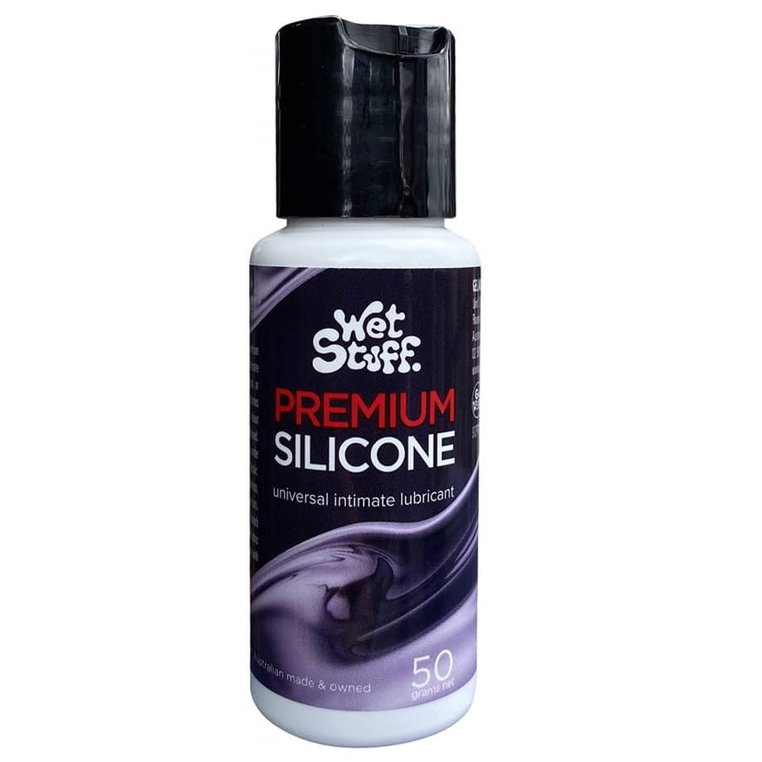 Wet Stuff Premium Silicone Lubricant 50ml เจลหล่อลื่นสูตรซิลิโคนเนื้อบางเบาสินค้านำเข้าจากออสเตรเลียของแท้พร้อมส่ง