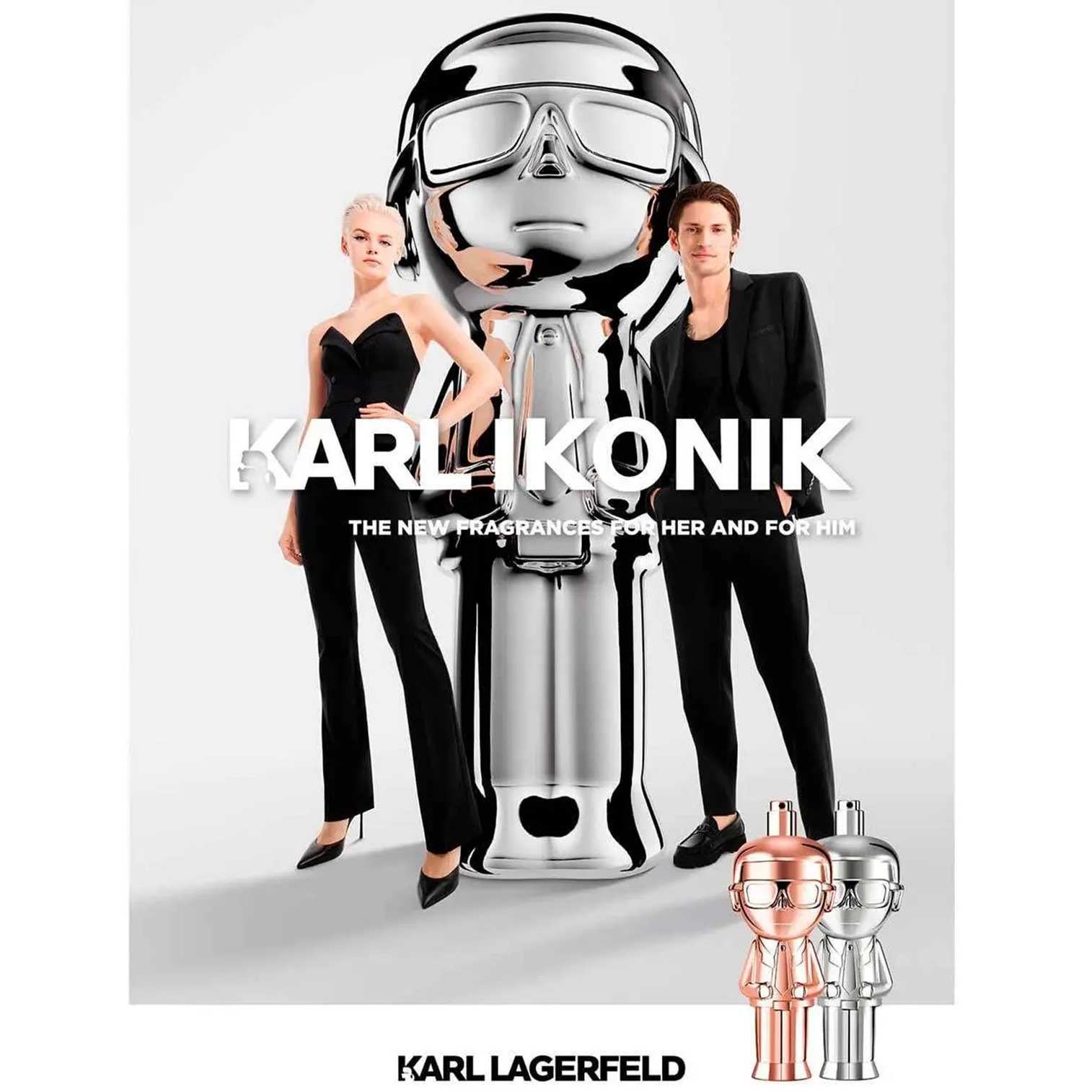 KARL LAGERFELD IKONIC For Woman 100ML RoseGold น้ำหอมผู้หญิงกลิ่นหอมคลาสสิคผสานความทันสมัยสินค้านำเข้าจากต่างประเทศพร้อมส่ง