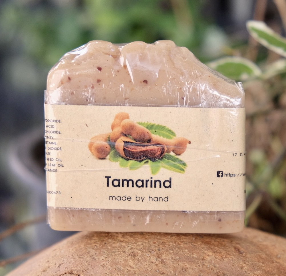 สบู่สมุนไพรมะขาม Tamarind Herbal Soap