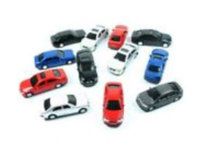 รถจิ๋ว (สเกล 1:160) คละสี / 25 คัน