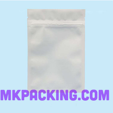 ซองสี ซิปล็อค ตั้งไม่ได้ -- สีชมพูอ่อน