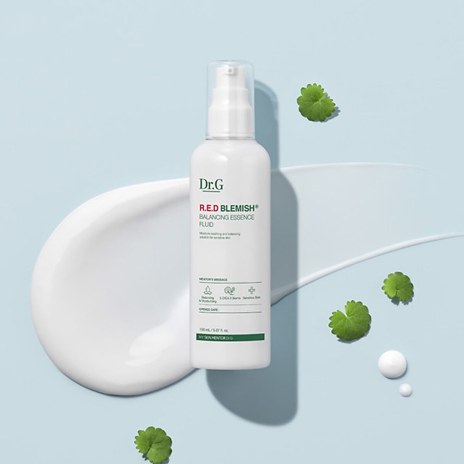 Dr.G R.E.D Blemish Balancing Essence Fluid 150ml ผลิตภัณฑ์บำรุงผิวหน้าสูตรสารสกัดใบบัวบกสินค้านำเข้าจากเกาหลีของแท้พร้อมส่ง