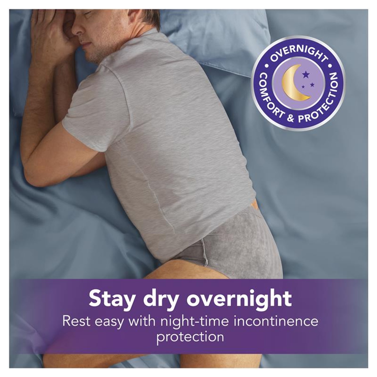 Depend Real Fit Men's Night Defence Underwear 8 Pack กางเกงผ้าอ้อมสำเร็จรูปสำหรับผู้ชายสินค้านำเข้าจากออสเตรเลียพร้อมส่ง