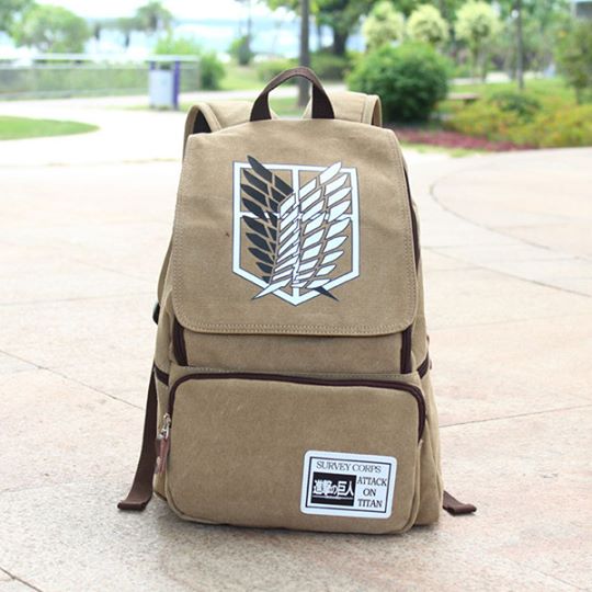 กระเป๋าเป้ ลาย attack on titan