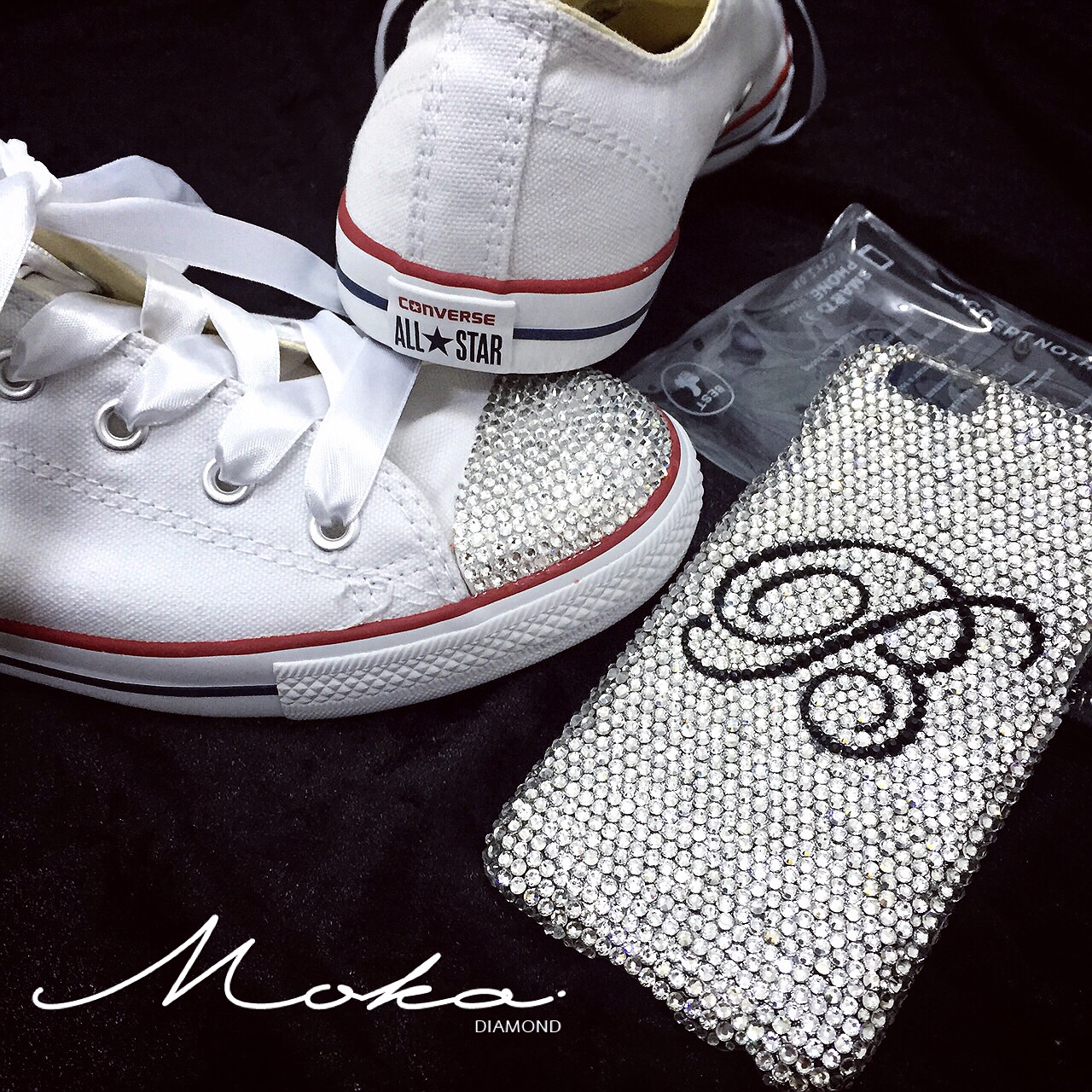 เคส iPhone6 ติดเพชร - Swarovski แท้100%