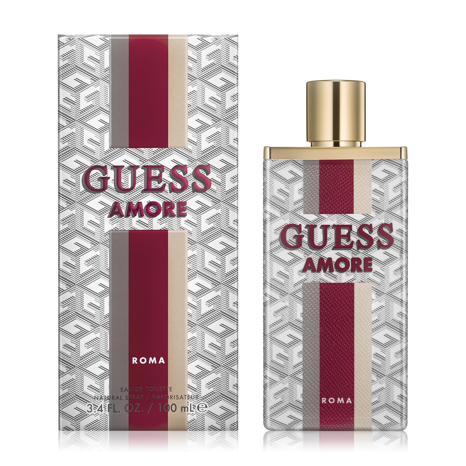 GUESS Amore Roma Eau de Toilette 100ml น้ำหอมสำหรับผู้หญิงกลิ่นหอมใหม่สุดพิเศษรับประกันลิขสิทธิ์แท้นำเข้าจากออสเตรเลียพร้อมส่ง