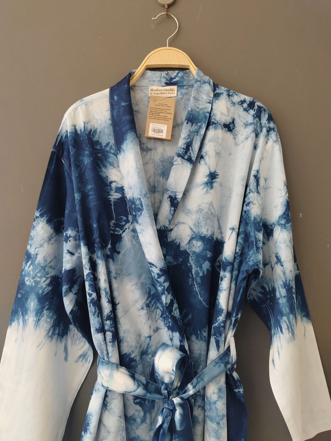 ชุดเสื้อคลุมโรงแรมสปา,ชุดเสื้อคลุมอาบน้ำ size :F (รับผลิตออเดอร์)