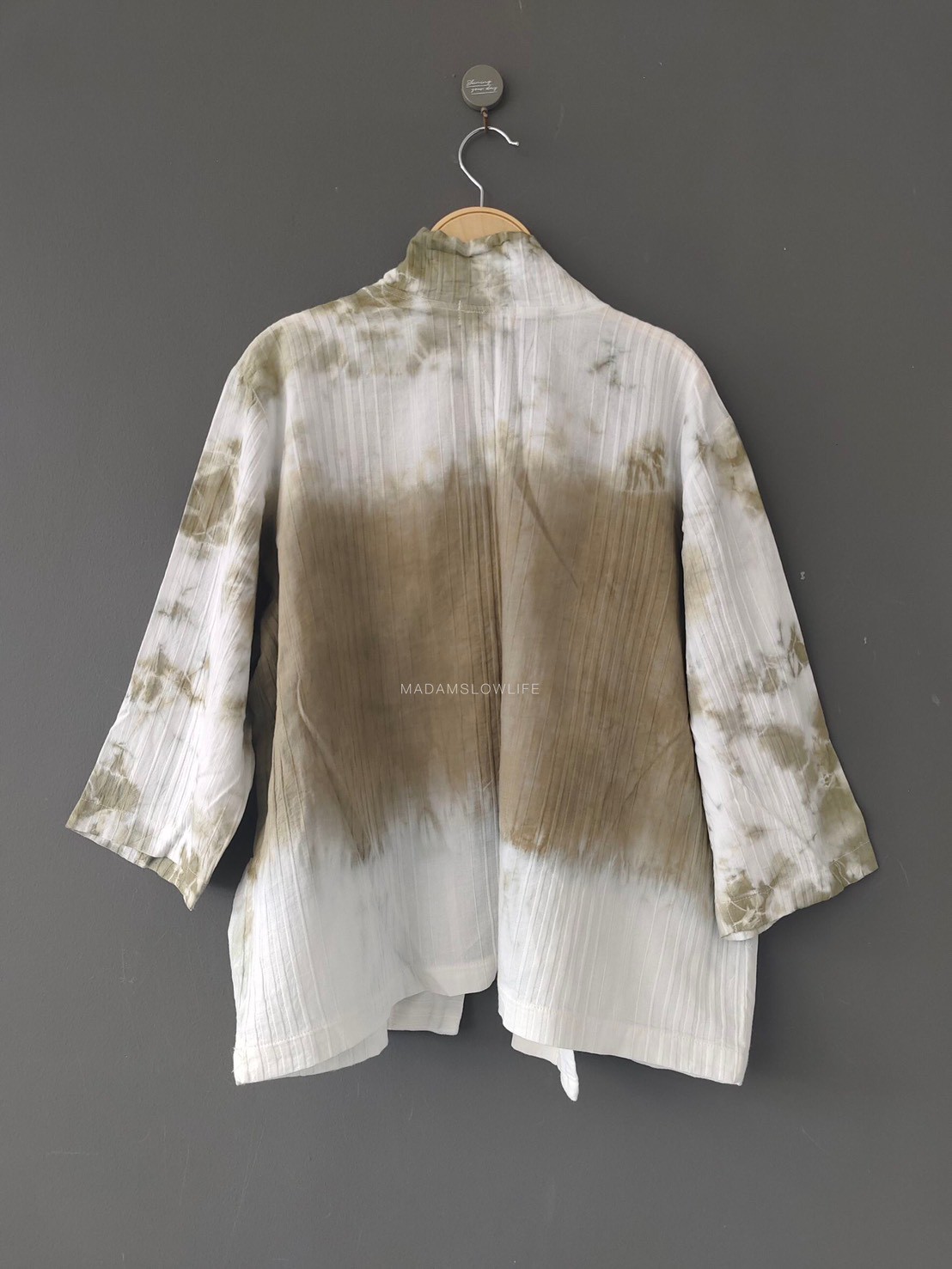 เสื้อคลุมยูกาตะ มี 3 สีคราม น้ำตาล เขียวขี้ม้า size: F