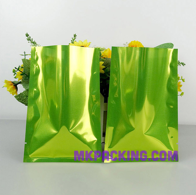 ถุงซีล 3 ด้าน -- ซองสีเขียว