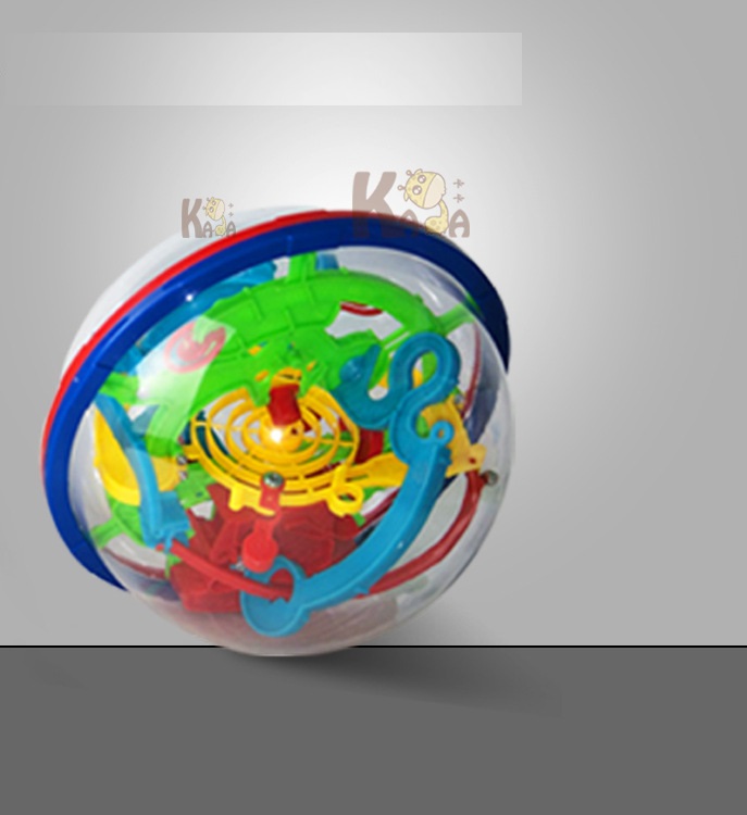 บอลอัจฉริยะแบบเหรียญและแบบลูกเหล็ก 100ด่าน ลูกใหญ่สุด ฝึกสมาธิ Magical intellect ball 3D Maze Puzzle Game