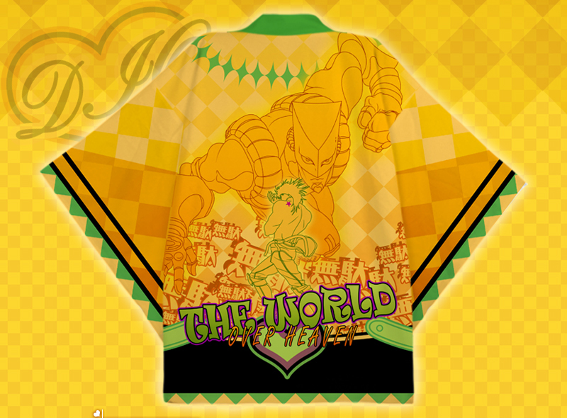 เสื้อคลุม Jojo's Bizarre Adventure โจโจ้ ล่าข้ามศตวรรษ