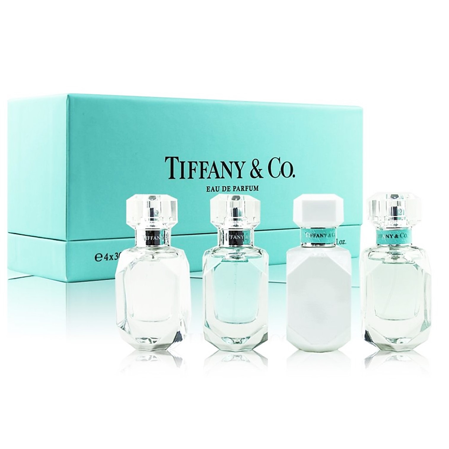 Tiffany & Co. Eau de Parfum Miniature Travel Set 4x 30ml for Women เซ็ตน้ำหอมสำหรับผู้หญิงกลิ่นพิเศษจากต่างประเทศพร้อมส่ง