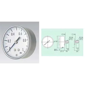 PRESSURE GAUGE NAGANO KEIKI