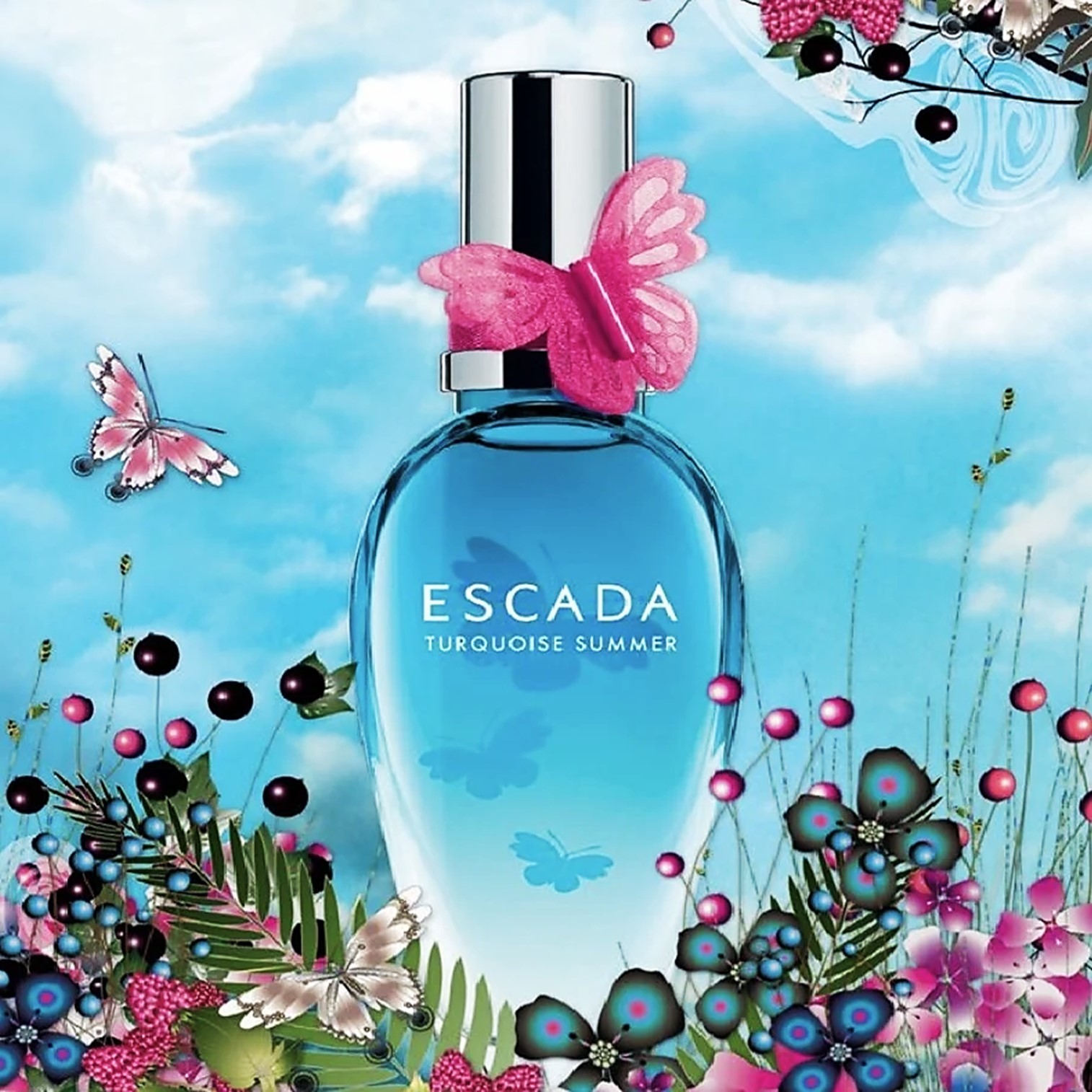 Escada Turquoise Summer Limited Edition Spray For Women น้ำหอมผู้หญิงกลิ่นหอมสุดพิเศษรับประกันลิขสิทธิ์ของแท้นำเข้าจากออสเตรเลียพร้อมส่ง