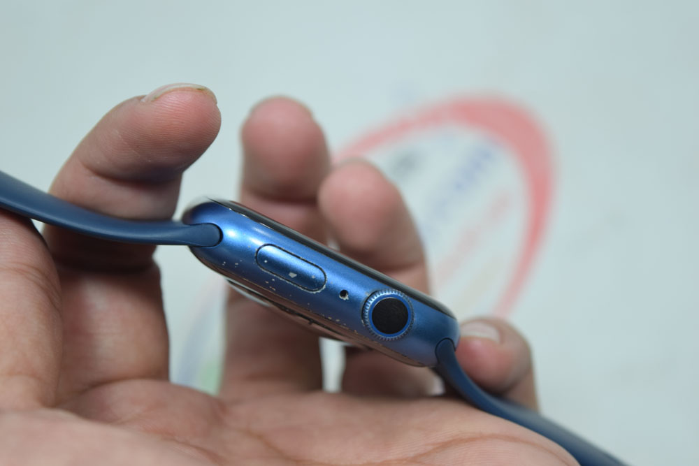 ขายถูกกว่า Apple Watch S7 GPS 45mm Blue Aluminum แบตดี 84% ครบกล่อง