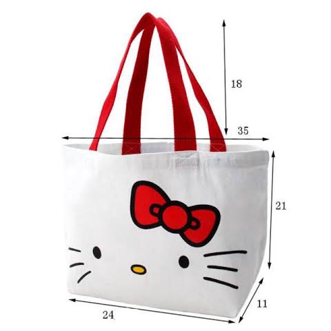 กระเป๋าถุงผ้า Kitty Sario