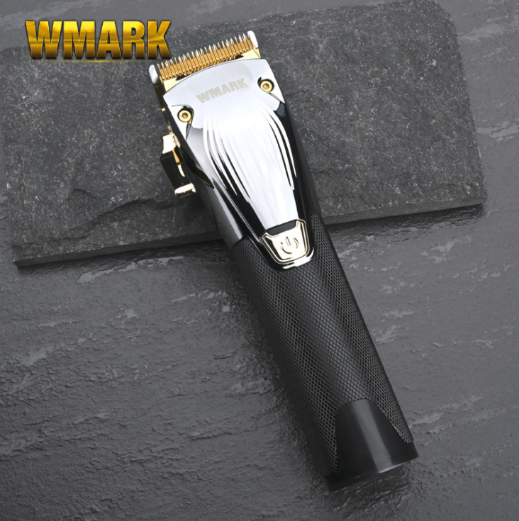 WMARK LCD High-Power ร้านทำผมมืออาชีพ clipper
