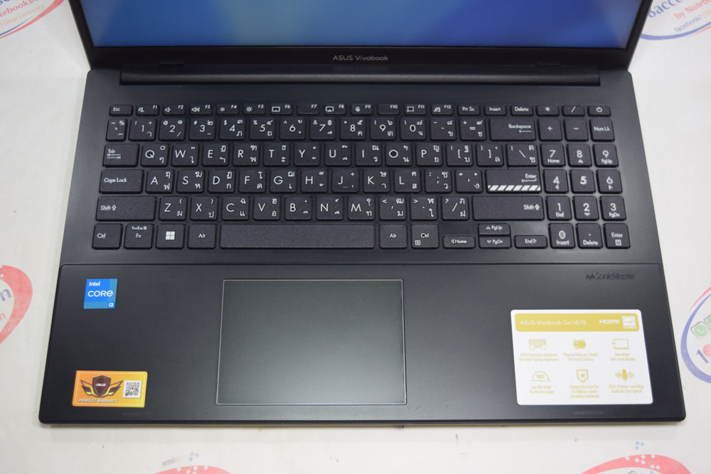 ขาย Asus Vivobook Go 15 จอใหญ่ 15” 60Hz รุ่นใหม่ i3 RAM8 สภาพ 99.99% ประกันถึง ก.ค.69