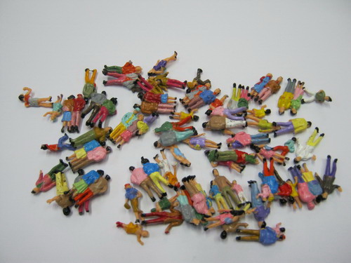 คน สเกล 1:87 คละแบบ / 50 ตัว