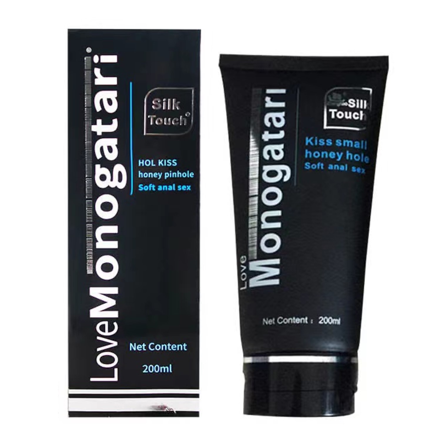 Original Love Monogatari Silk Touch Hol Kiss Honey Pinhole Soft Anal Sex 200ml เจลหล่อลื่นเนื้อบางเบาพิเศษสำหรับการร่วมรักทางด้านหลัง