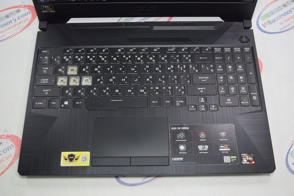 ขาย Gaming Asus TUF A15 จอ 15.6” 144Hz Ryzen 5 RAM16 GTX1650 4GB