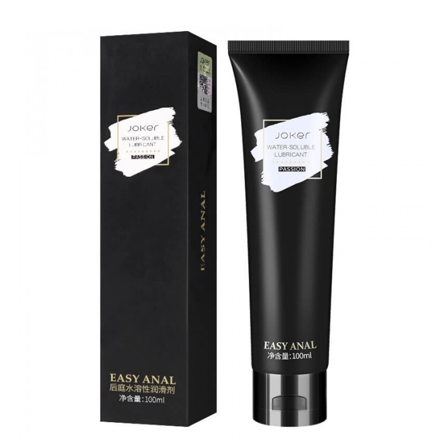 JOKER Water Soluble Lubricant Easy Anal 100ml เจลหล่อลื่นสูตรน้ำสำหรับการร่วมรักด้านหลังสูตรใหม่ลื่นขึน 2 เท่า