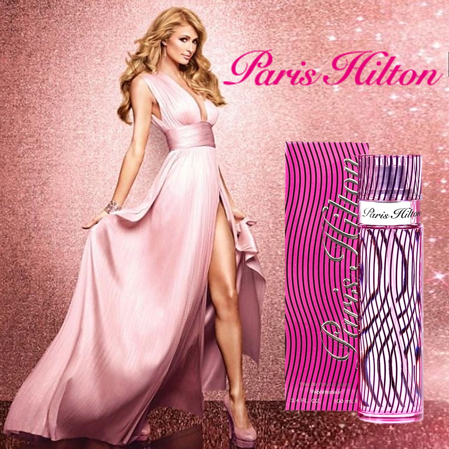 Paris Hilton Mysterious Intriguing Beautiful Eau De Parfum Spray Vaporisateur 100ml. น้ำหอมลิขสิทธิ์แท้จากนักร้องสาวปารีส ฮิลตันกลิ่นหอมไฮโซสุดเซ็กซี่สำหรับสาวที่มาพร้อมความมั่นใจผสานความเซ็กซี่ร้อนแรง สินค้านำเข้าของแท้ 100%