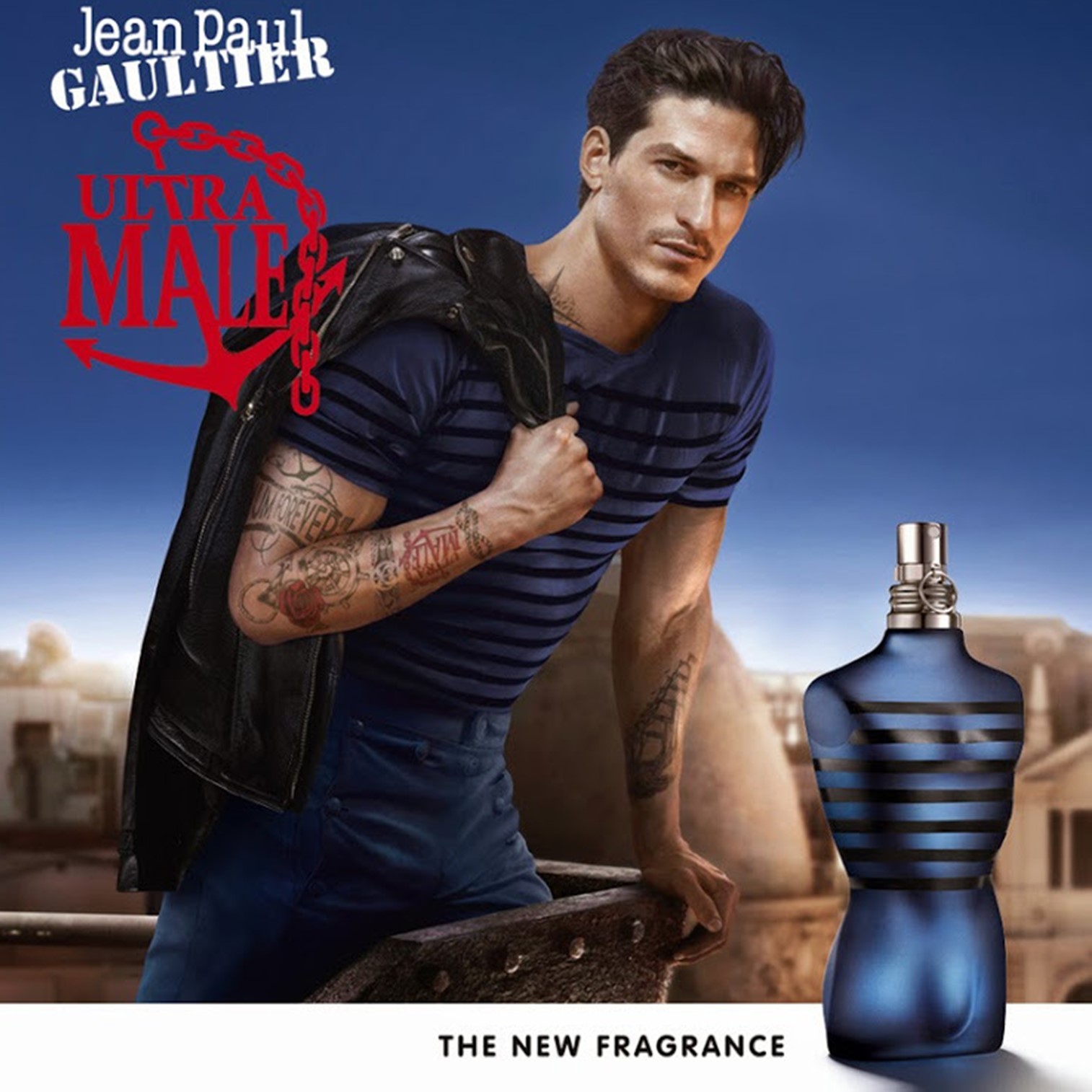 Jean Paul Gaultier Ultra Male Eau de Toilette Intense 125ml น้ำหอมผู้ชายกลิ่นหอมเซ็กซี่หรูหราสินค้านำเข้าจากต่างประเทศของแท้พร้อมส่ง
