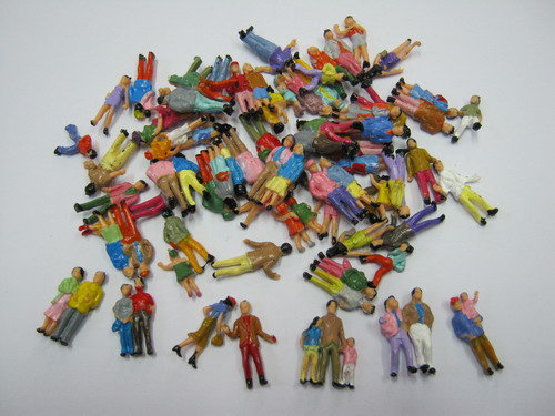 คน สเกล 1:87 คละแบบ / 50 คน