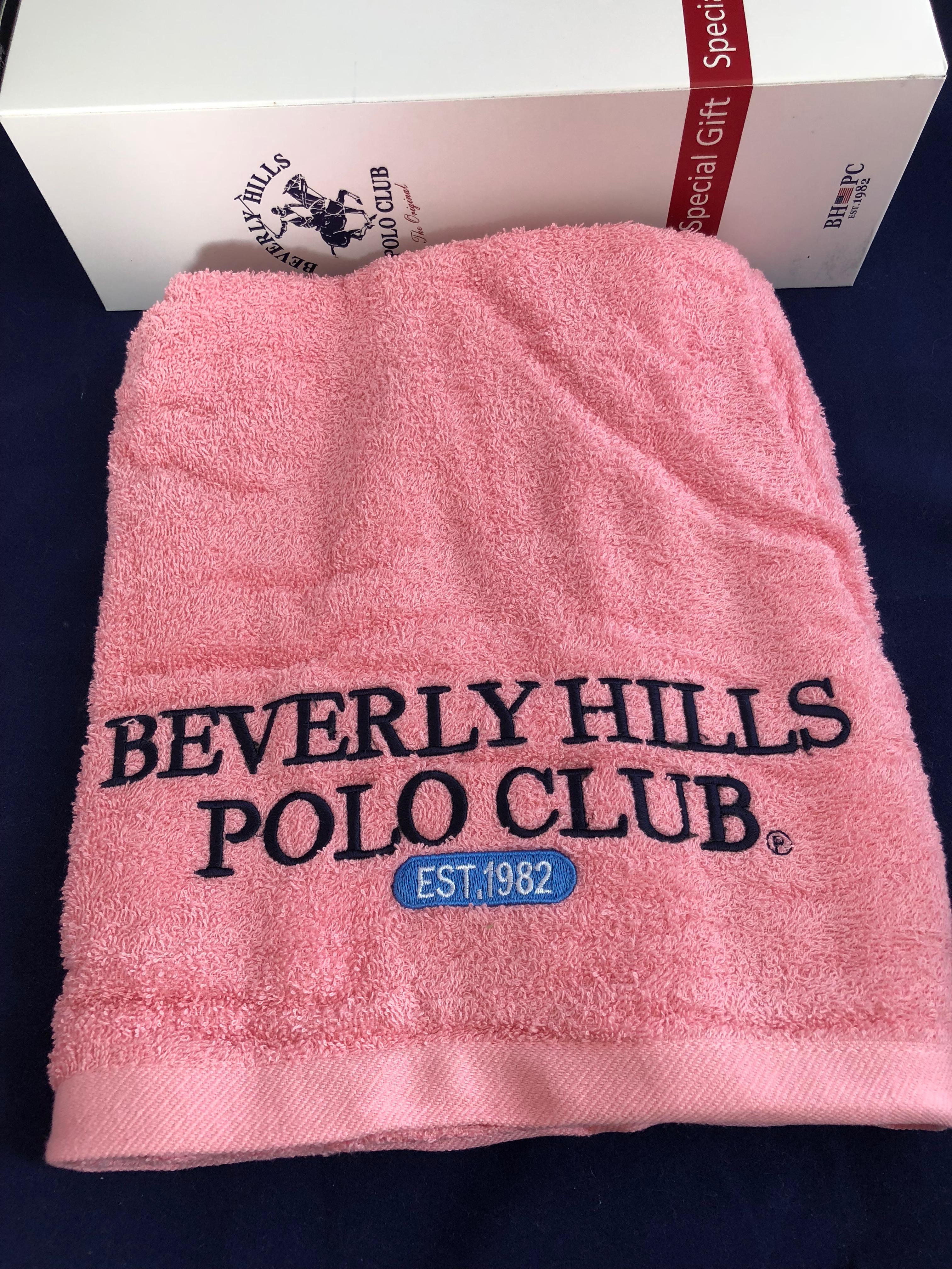 Beverly Hills Polo Club Towel ผ้าขนหนู เช็ดตัวของแท้