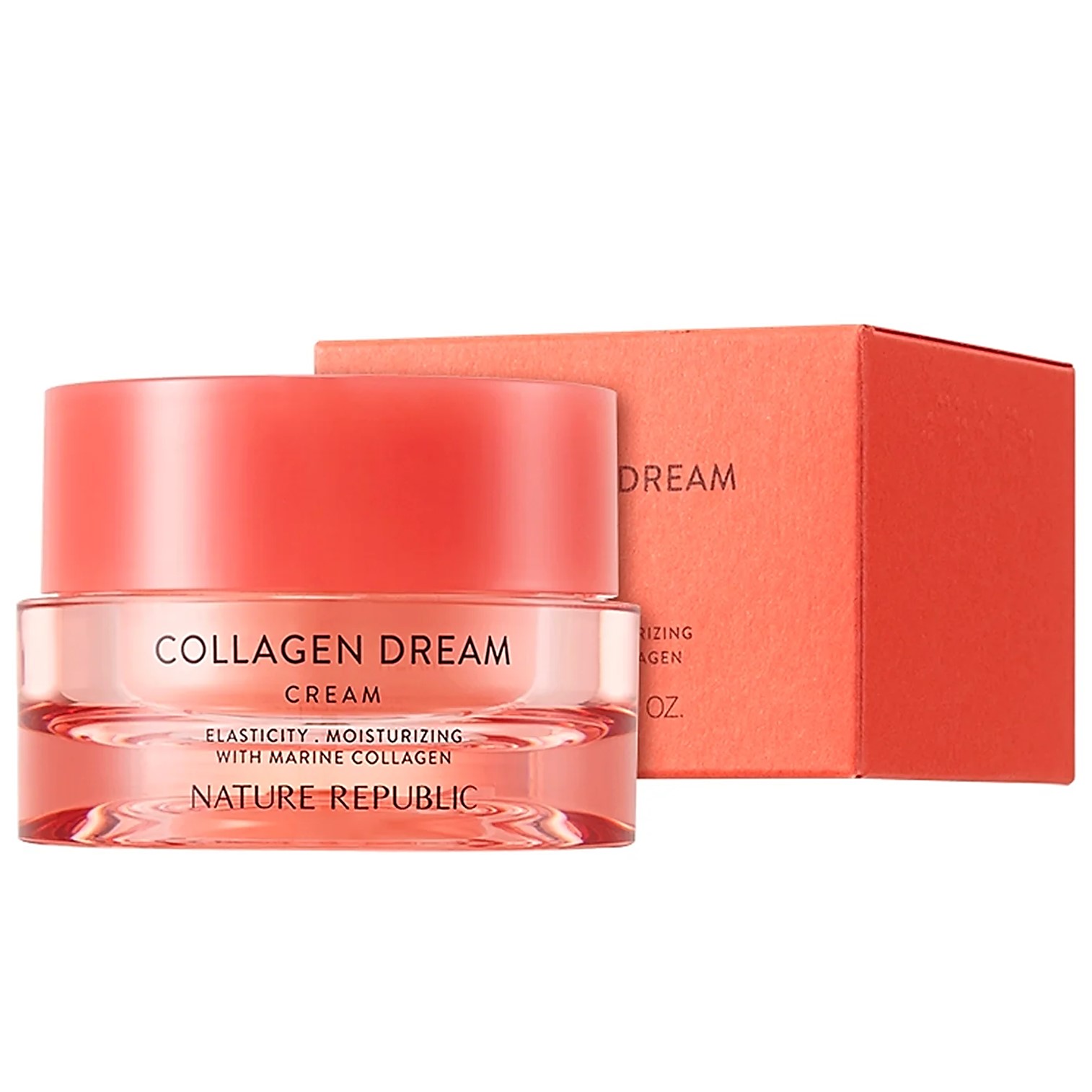 Nature Republic Collagen Dream Cream 50ml ผลิตภัณฑ์บำรุงผิวหน้าสูตรคอลลาเจนเข้มข้นสินค้านำเข้าจากเกาหลีของแท้พร้อมส่ง
