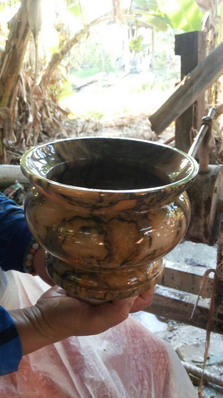 กระถางธูปหินอ่อนขนาด5นิ้วราคา