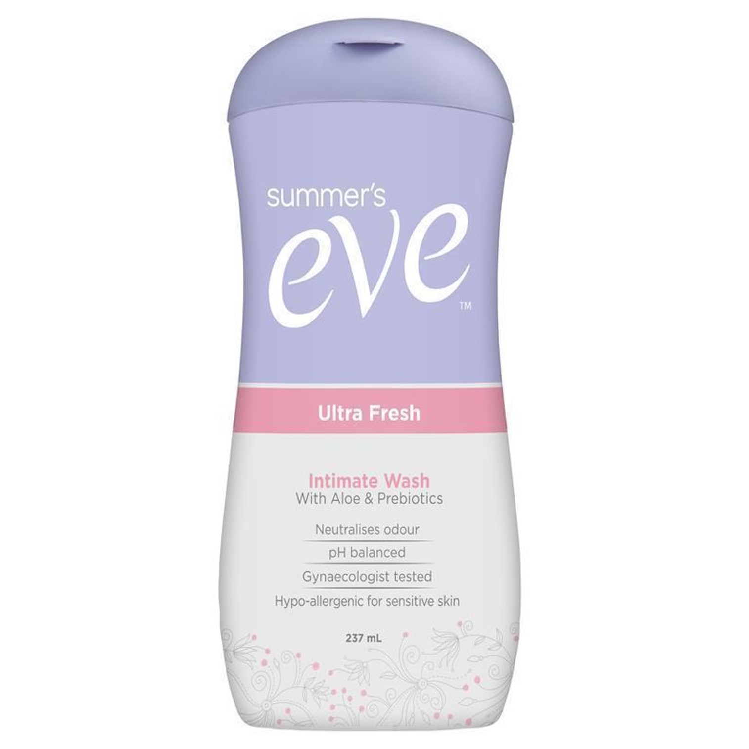 Summer's Eve Ultra Fresh Intimate Wash 237ml ผลิตภัณฑ์ทำความสะอาดจุดซ่อนเร้นสำหรับผู้หญิงสูตรอ่อนโยนสินค้านำเข้าจากออสเตรเลียพร้อมส่ง