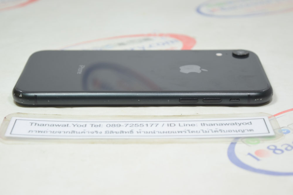 ขาย iPhone XR 64GB Black ศูนย์ไทยแท้ แบต86% ไม่เคยซ่อม อะไหล่แท้เดิมทั้งเครื่อง