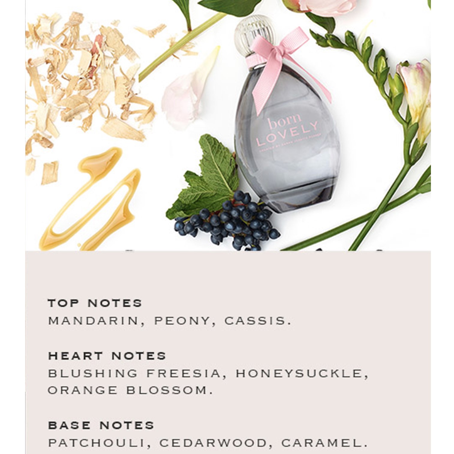 Born Lovely Sarah Jessica Parker For Women EDP Spray 100ml น้ำหอมกลิ่นหอมหวานหรูหราสุดพิเศษสำหรับผู้หญิงสินค้านำเข้าจากต่างประเทศรับประกันของแท้พร้อมส่ง