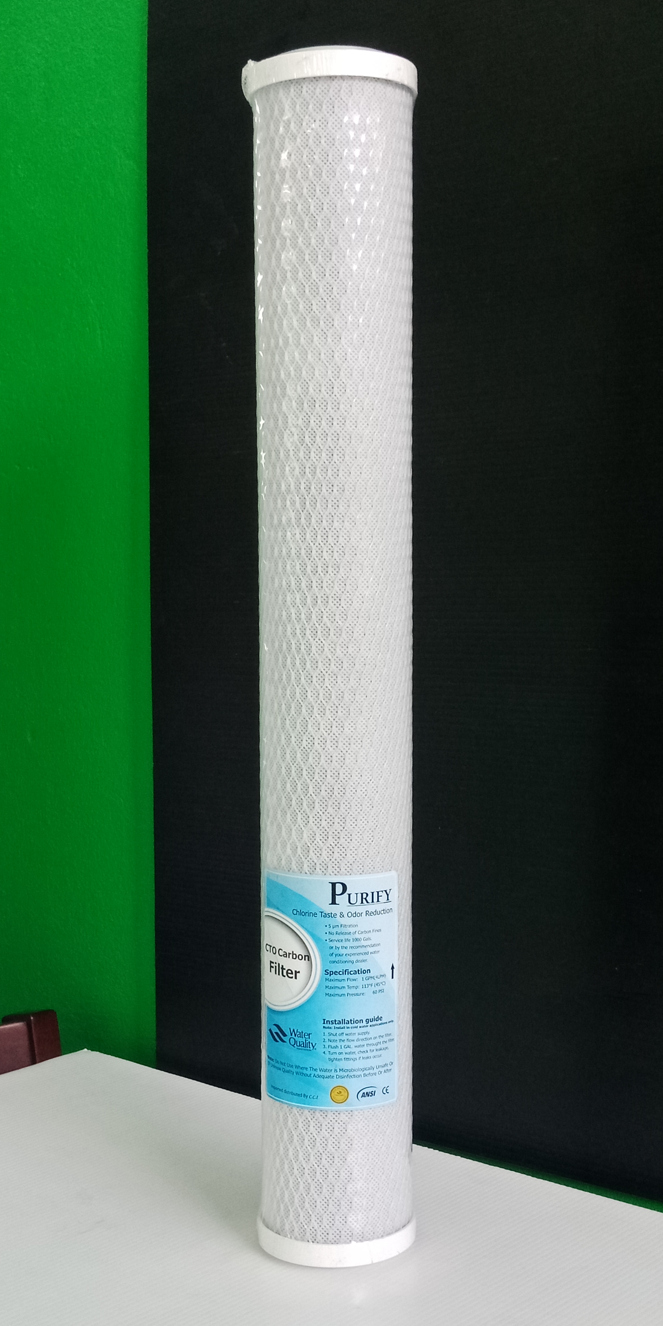 ชุดไส้กรองตู้น้ำดื่มหยอดเหรียญ(แถมตัวถอด)