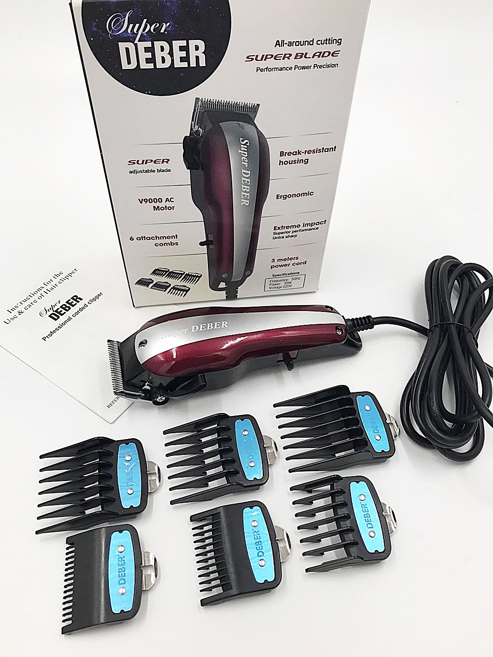 ปัตตาเลี่ยน DEBER Super V9000 (Red)