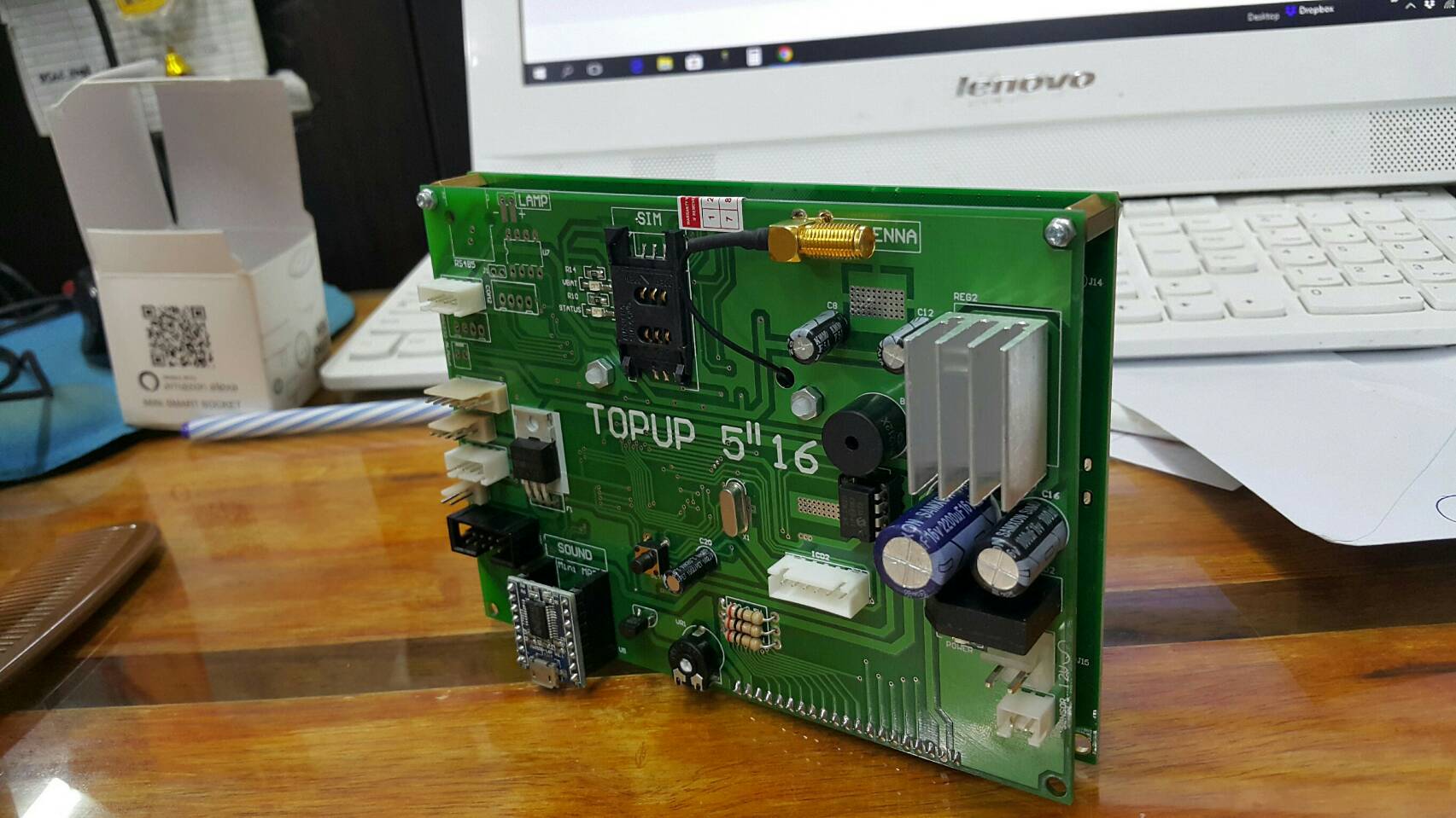 ชุดวงจรตู้เติมเงิน5ภาษาจ่ายบิล