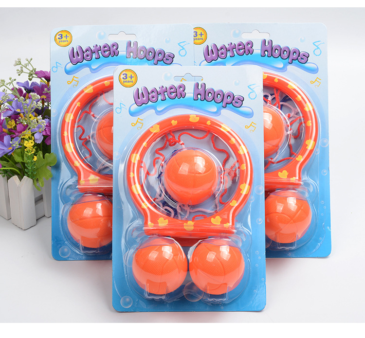 ของเล่น โยนห่วงบาสเก็ตบอล ในห้องน้ำ Toddler Basketball Hoop Toys