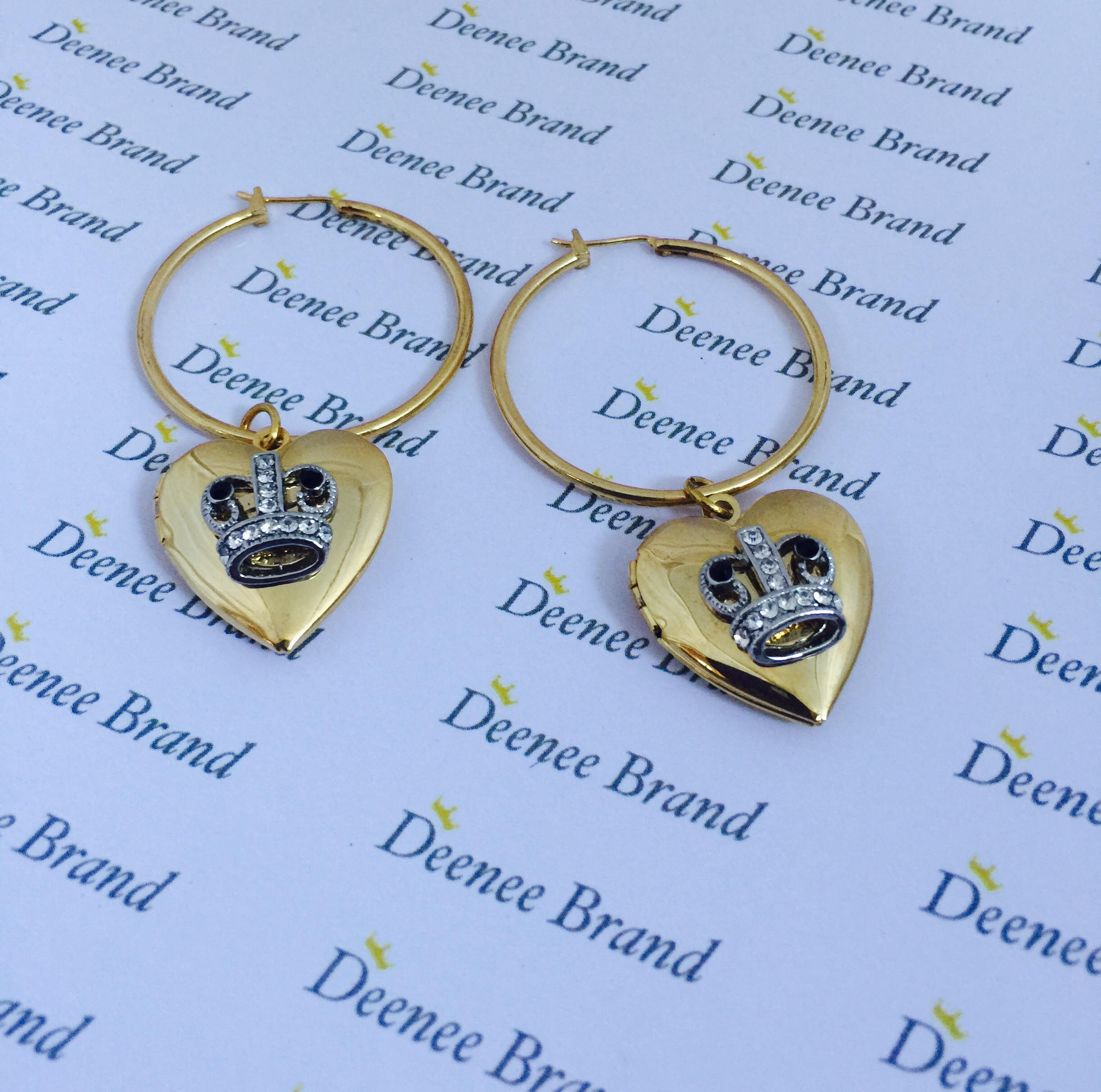 Juicy Couture Gold Earrings