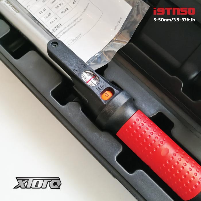ประแจปอนด์ ปากตาย 5-50Nm. i9TN50 Xtorq